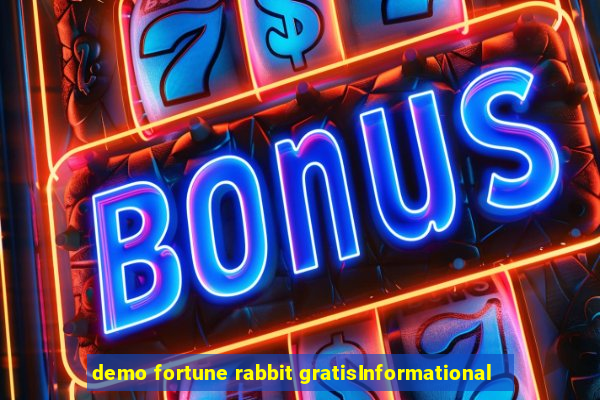 demo fortune rabbit gratisInformational